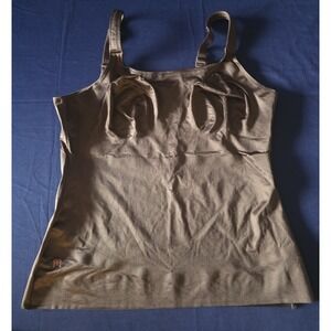 Ruby Ribbon 3022 Womens Size 42 Dark Brown Shapewear Camisole Compression Tank